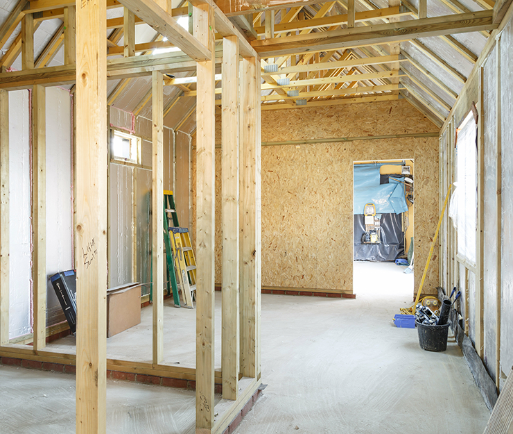 Rough Wood Framing in Home Construction